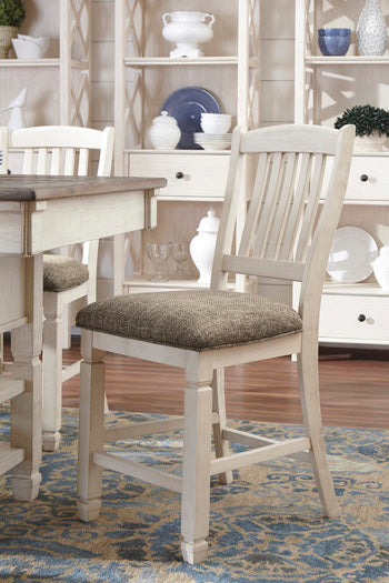Fine Furniture & Decor - Ashley Furniture - Bolanburg Dining Room - Counter Height Bar Stool (Set of 2) / Two-tone - D647-124X2