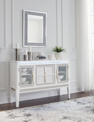 Fine Furniture & Decor - Ashley Furniture - Chalanna Dining Room - Dining Chair (Set of 2) / White - D822-01X2