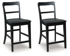 Fine Furniture & Decor - Ashley Furniture - Greddinton Counter Height Barstool (Set of 2) - Counter Height Barstool (Set of 2) / Multi - PCD824-124X2