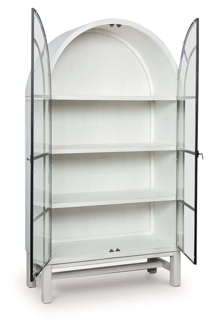 Fine Furniture & Decor - Ashley Furniture - Greddinton Display Cabinet - Display Cabinet / White - PCD824-276