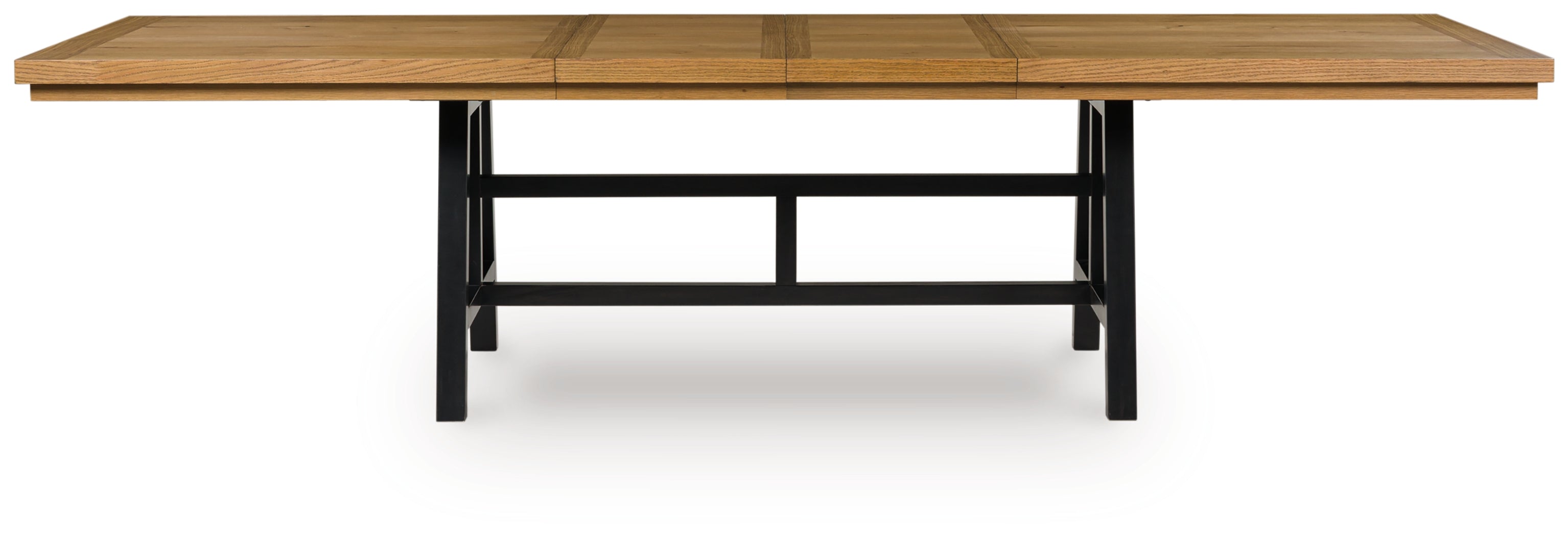 Fine Furniture & Decor - Ashley Furniture - Galliden Dining Room - RECT Dining Room EXT Table / Black/Brown - D841-55