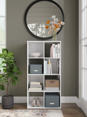 Fine Furniture & Decor - Ashley Furniture - Onita Eight Cube Organizer - Eight Cube Organizer / White - EA9630-4X2