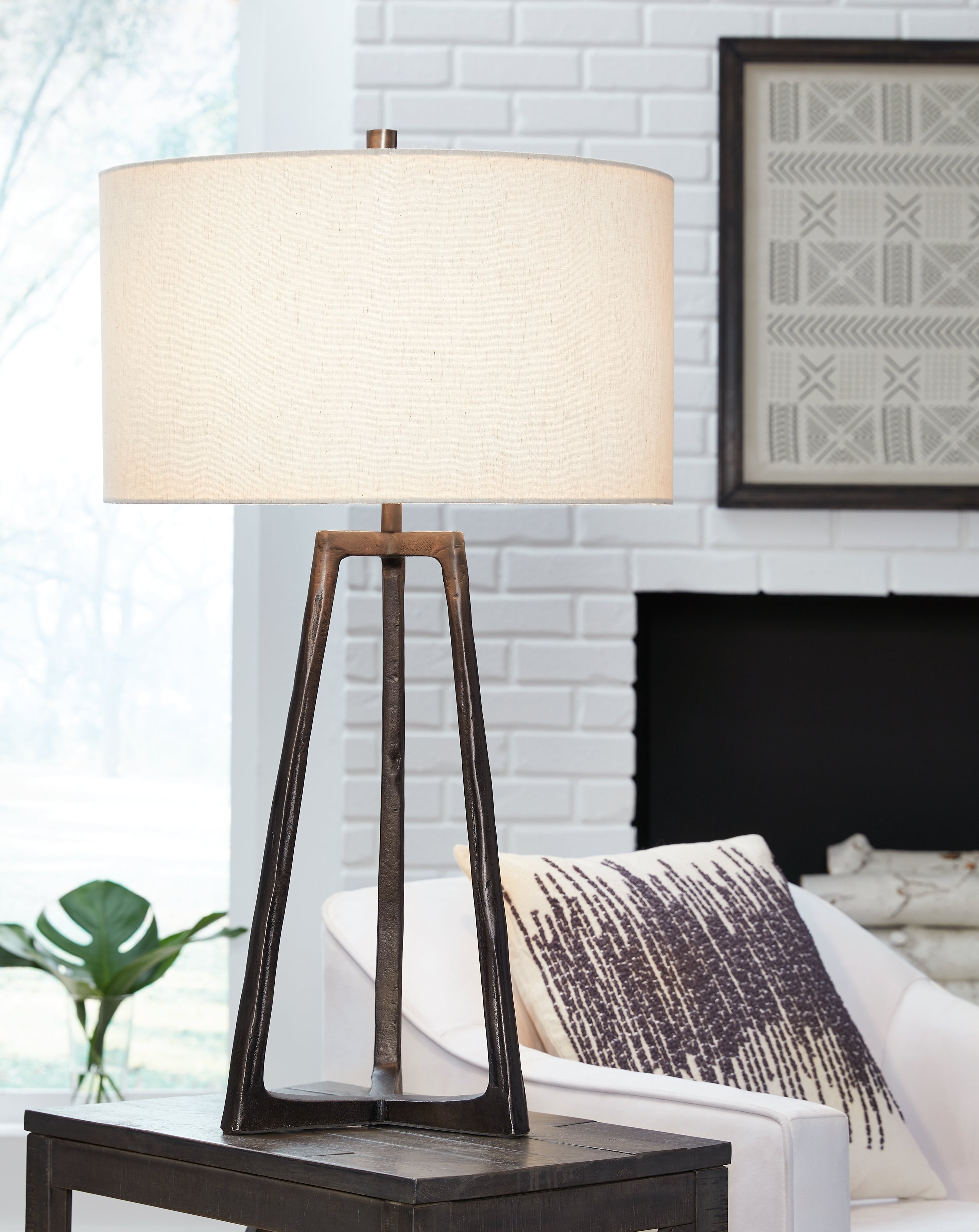 Fine Furniture & Decor - Ashley Furniture - Ryandale Lighting - Table Lamp (Set of 2) / Antique Black - L208344X2