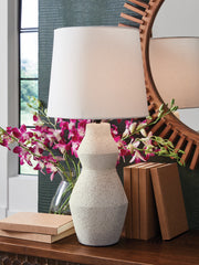 Fine Furniture & Decor - Ashley Furniture - Dawthorne Lighting - Paper Table Lamp (1/CN) / Cream - L236034