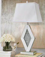 Fine Furniture & Decor - Ashley Furniture - Prunella Lighting - Table Lamp (Set of 2) / Silver Finish - L429034X2