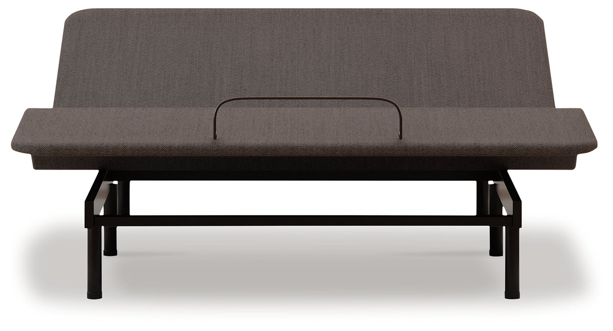 Fine Furniture & Decor - Ashley Furniture - Head/Foot Model - Good Queen Adjustable Base - Queen Adjustable Base / Charcoal Gray - M5X332