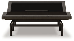 Fine Furniture & Decor - Ashley Furniture - Head/Foot Model - Better Queen Adjustable Base - Queen Adjustable Base / Charcoal Gray - M5X432