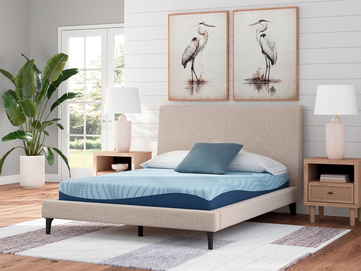 Fine Furniture & Decor - Ashley Furniture - Peak 2.0 8 Memory Foam Mattresses - King / White - M20441