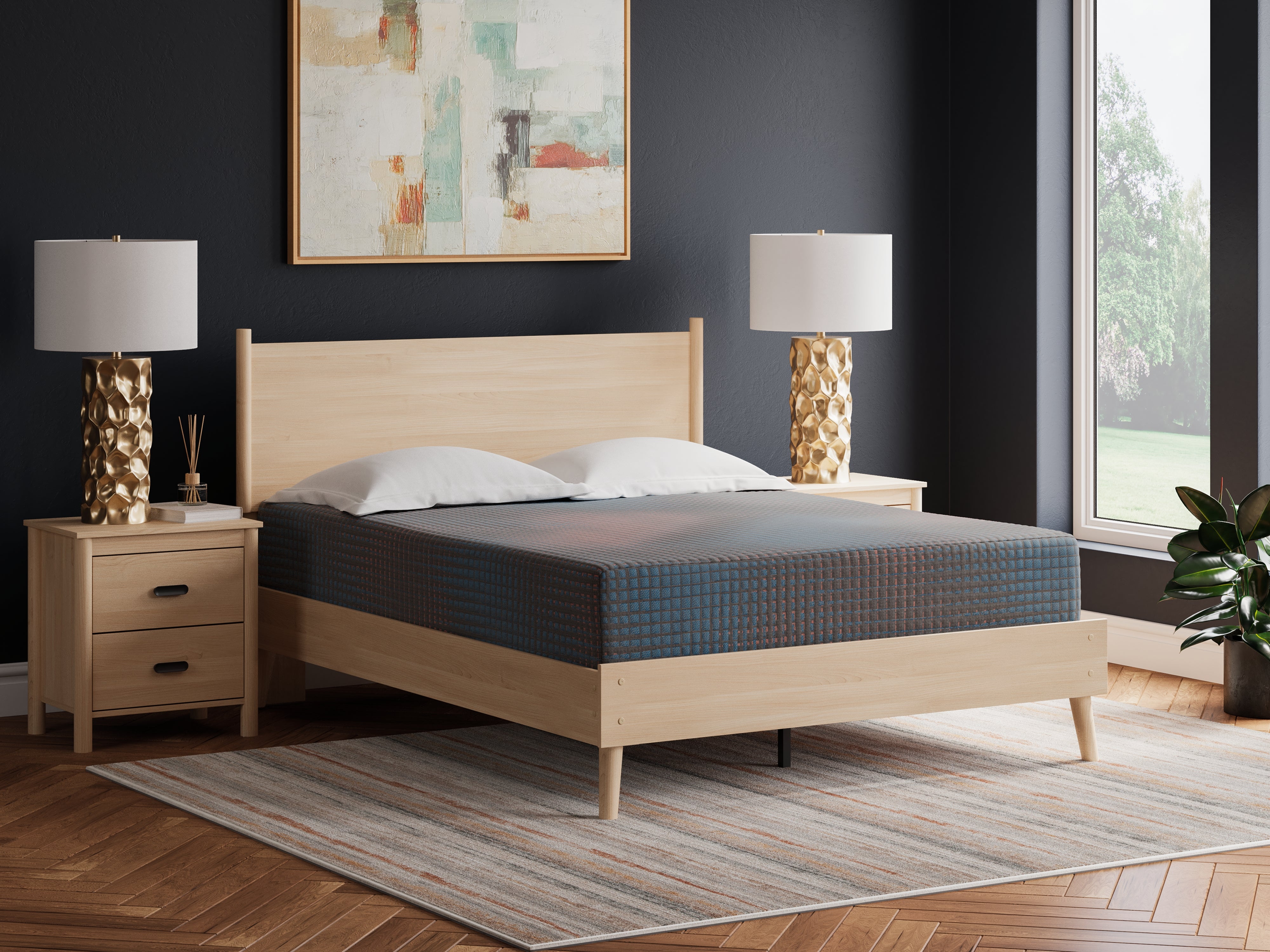 Fine Furniture & Decor - Ashley Furniture - 13 Inch Hybrid Hot Buy Mattresses - California King / Multi - M20751