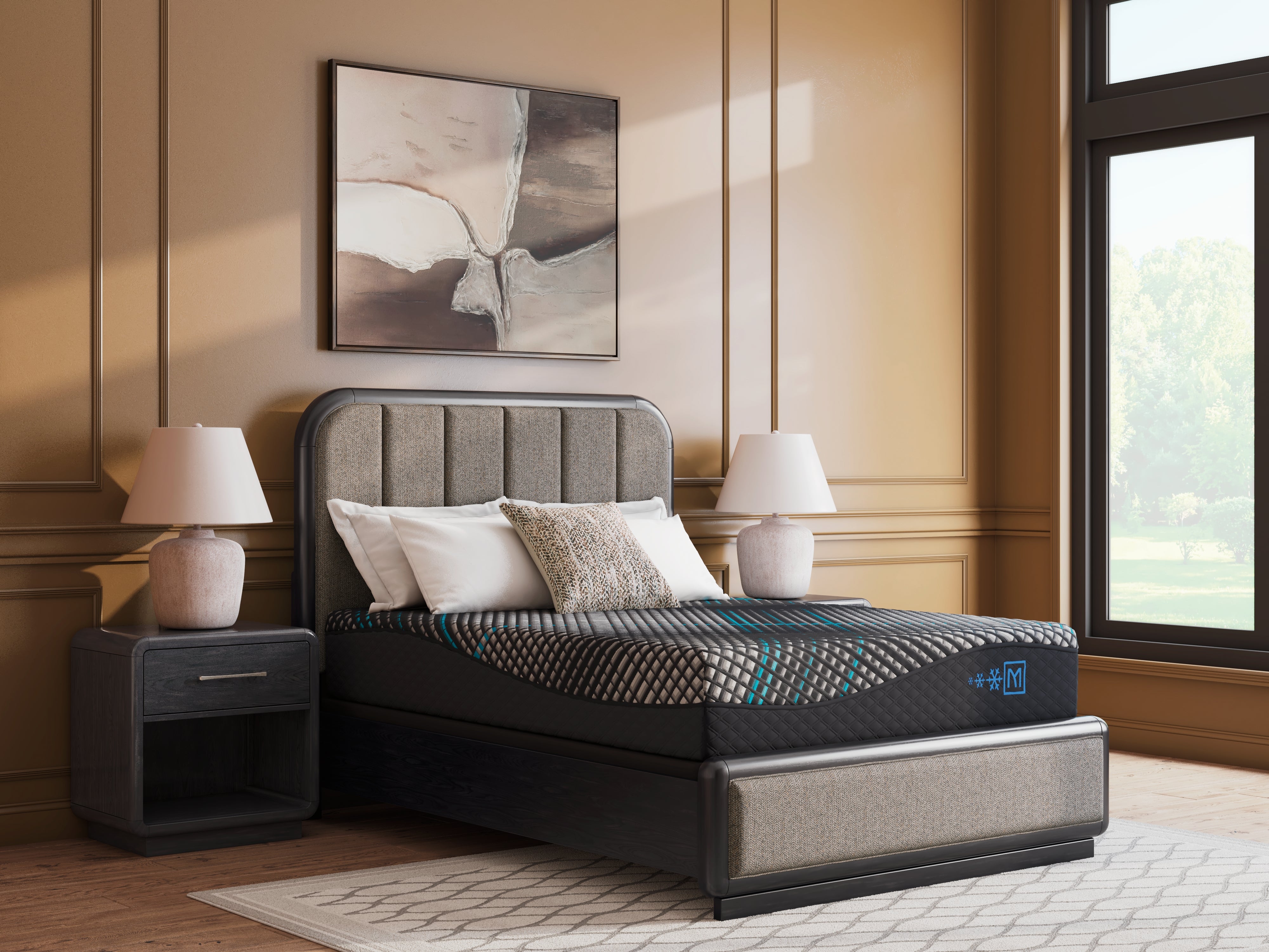 Fine Furniture & Decor - Ashley Furniture - Millennium 2.0 Hybrid 12 Inch Mattresses - Queen / Black - M31331