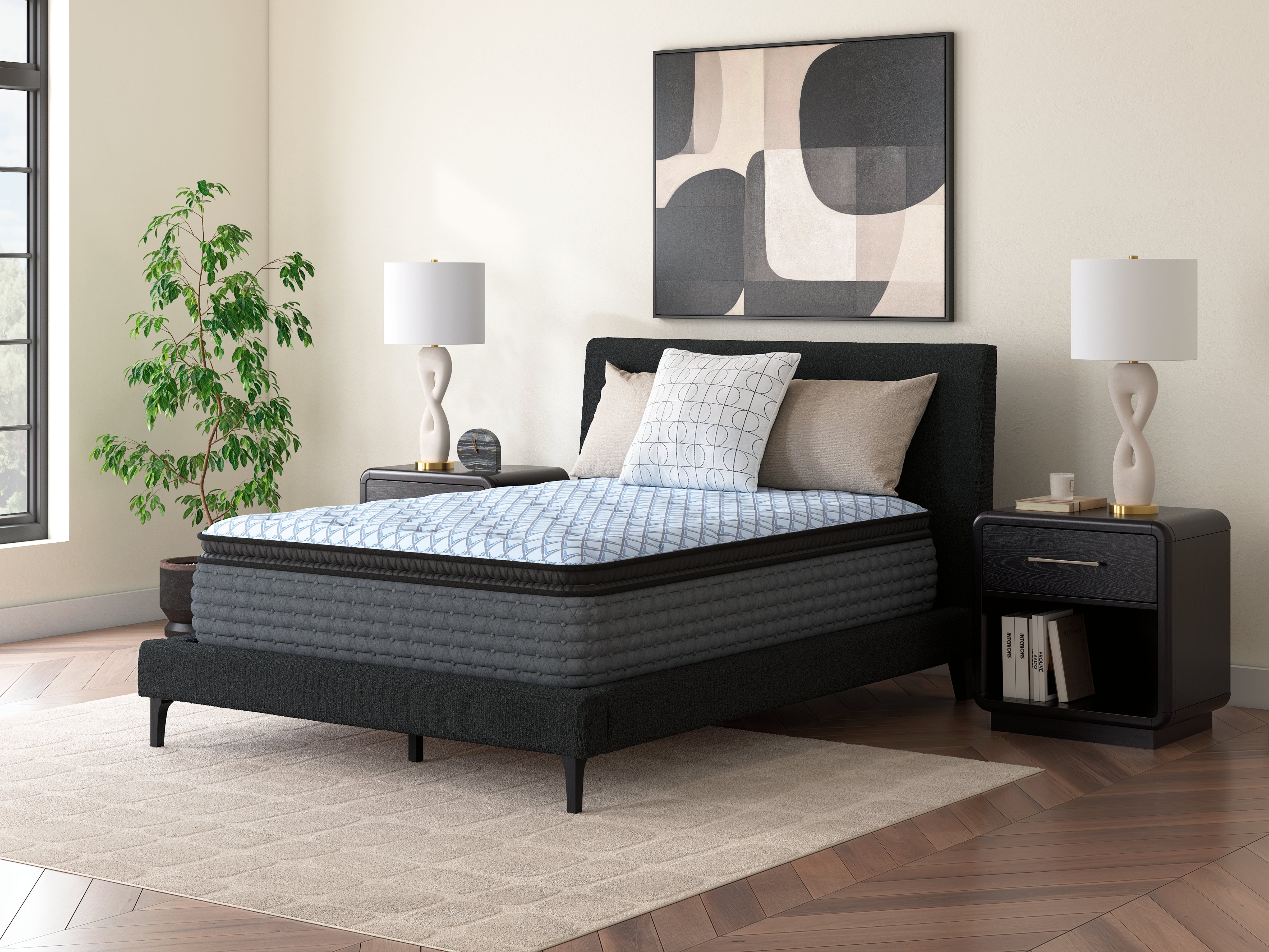Fine Furniture & Decor - Ashley Furniture - Destin Cove PT Mattresses - Twin XL / Blue - M33271