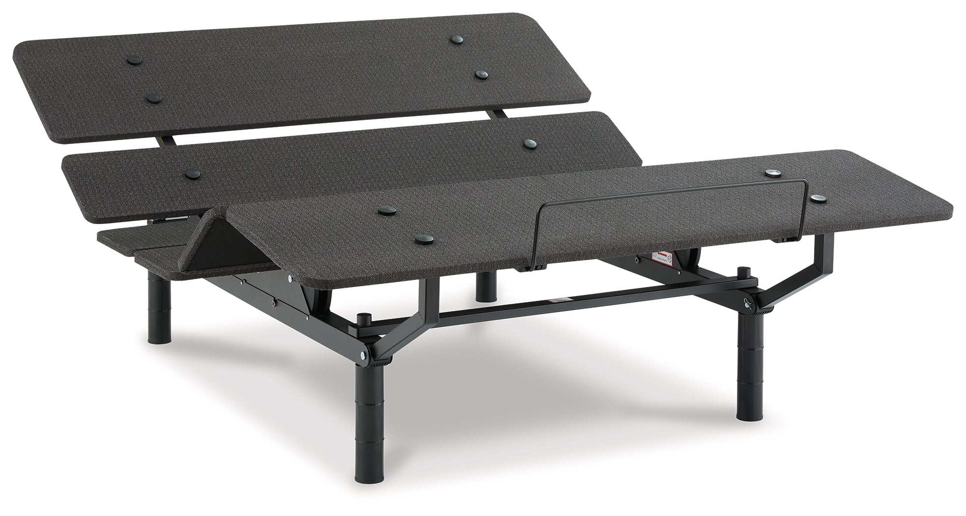 Fine Furniture & Decor - Ashley Furniture - Cosmic Power Base Queen Adjustable Base - Queen Adjustable Base / Black - M8X232