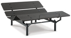 Fine Furniture & Decor - Ashley Furniture - Cosmic Power Base Queen Adjustable Base - Queen Adjustable Base / Black - M8X232