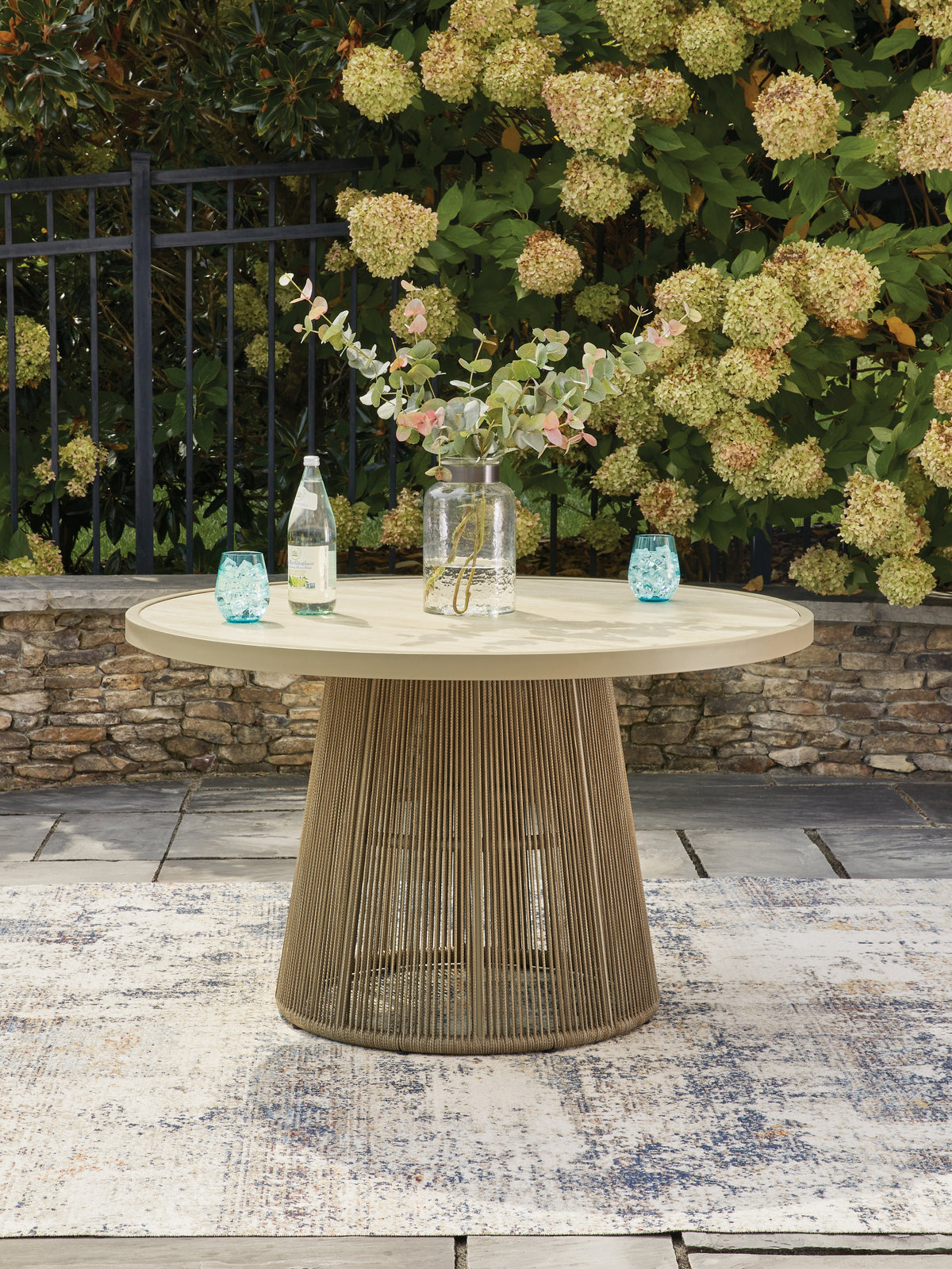 Fine Furniture & Decor - Ashley Furniture - Orchard Beach Outdoor - Outdoor Dining Table - PCP373P2