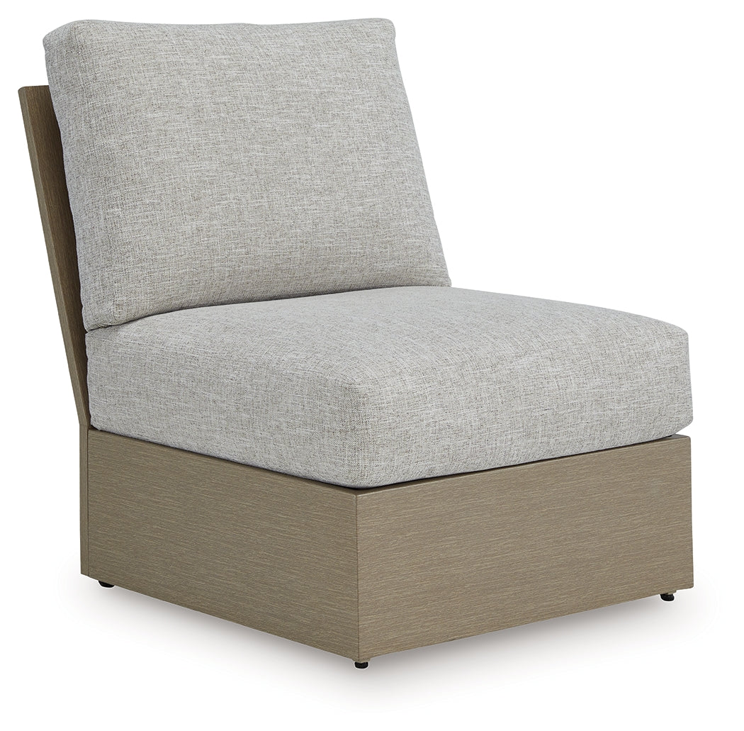 Fine Furniture & Decor - Ashley Furniture - Kimpton Isle Outdoor - Square End Table / Brown - P704-702
