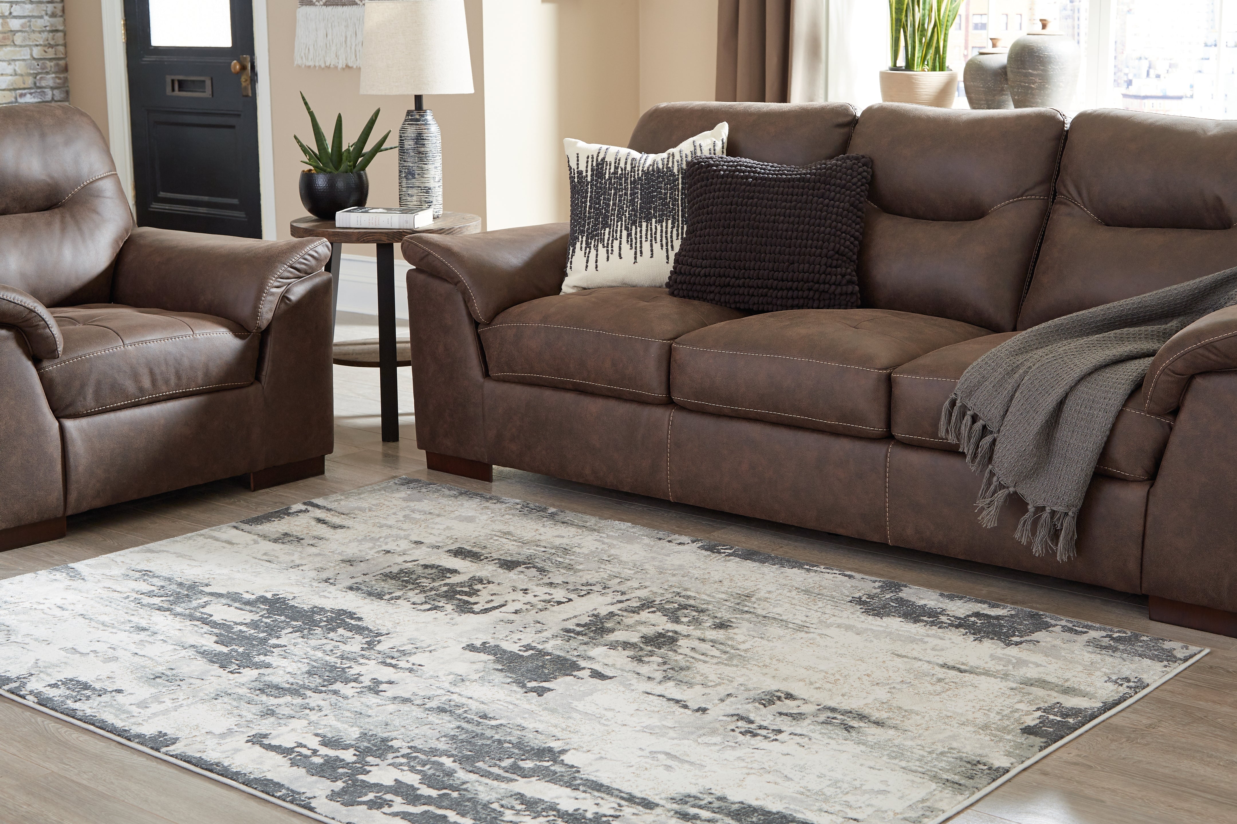 Fine Furniture & Decor - Ashley Furniture - Mazatl Rug - 5'3" x 7'3" Rug / Multi - R403762