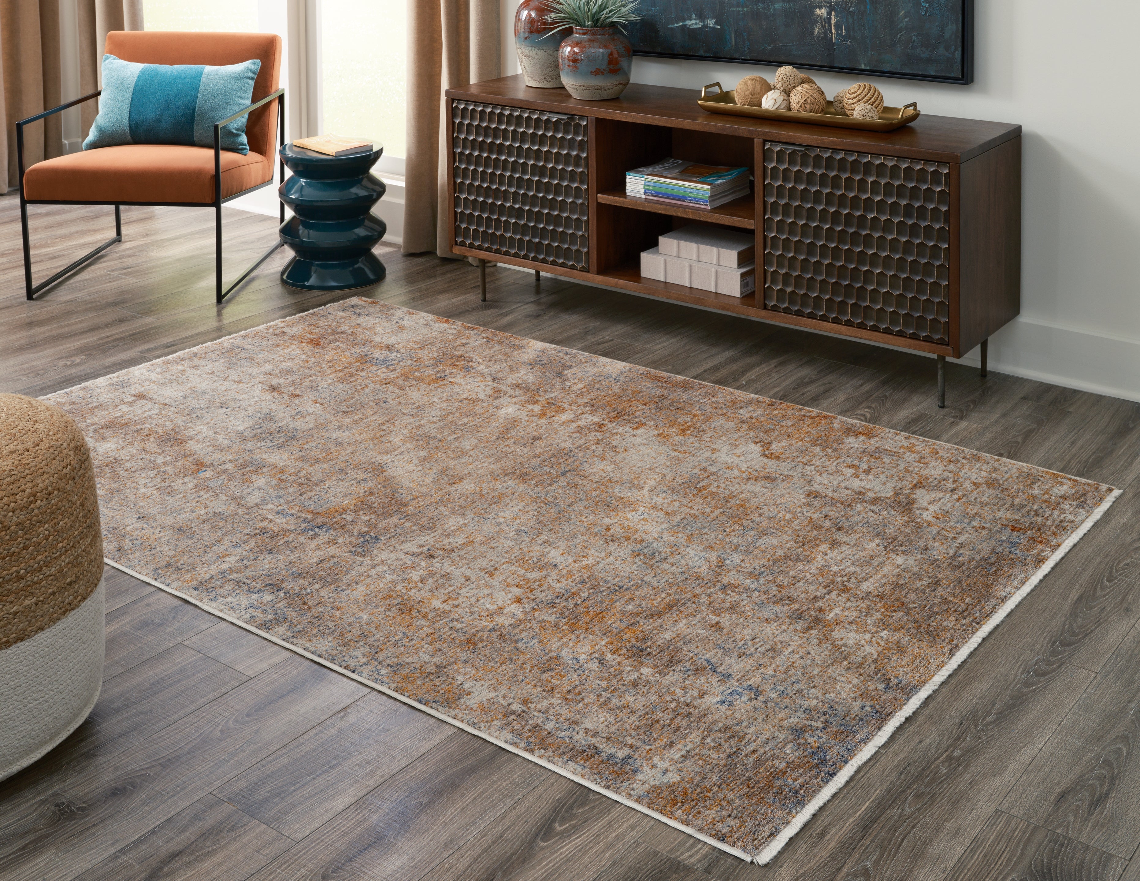 Fine Furniture & Decor - Ashley Furniture - Mauville Rug - 7'10" x 10'4" Rug / Multi - R405331