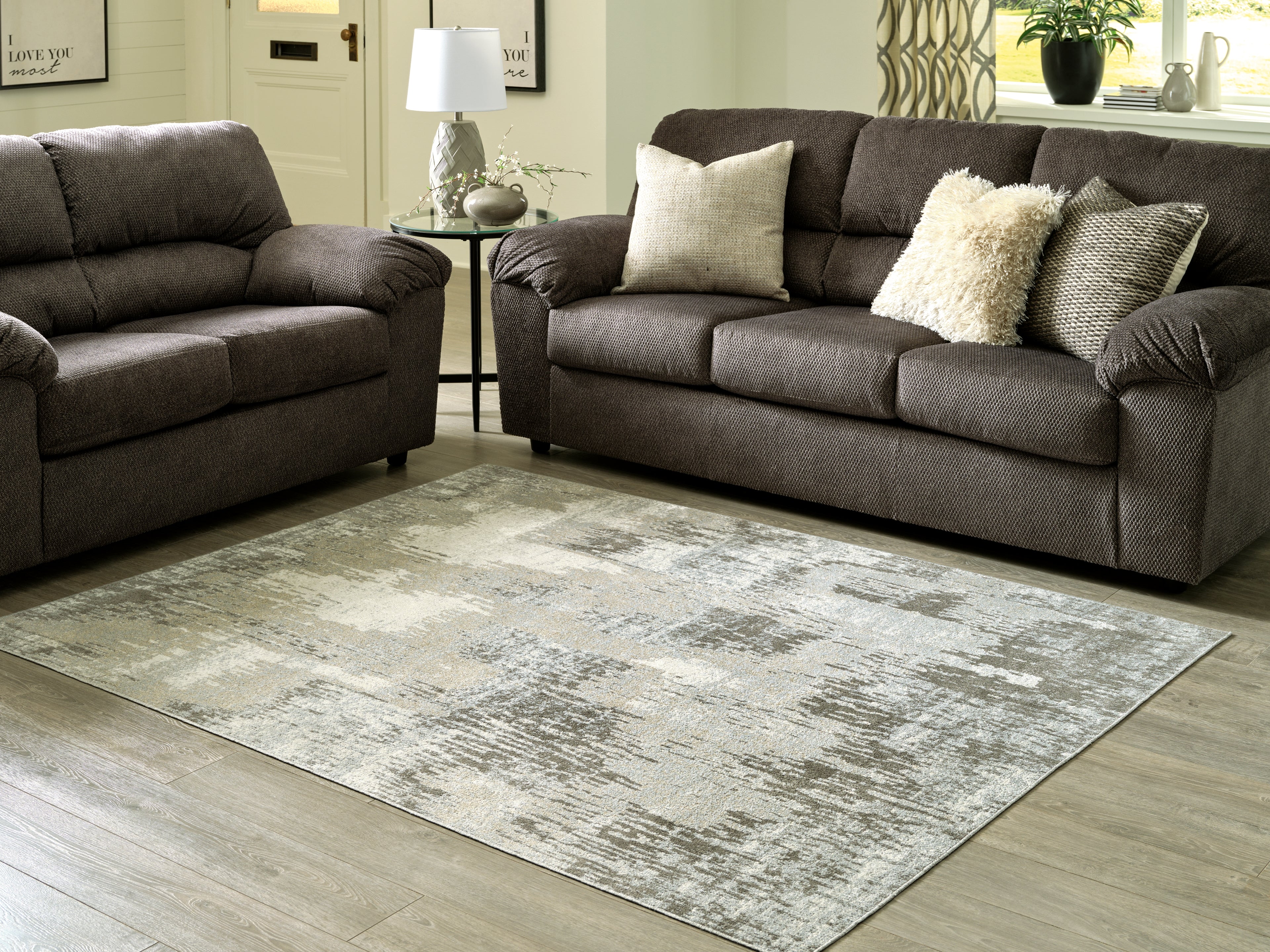 Fine Furniture & Decor - Ashley Furniture - Arriston Rug - 5'3" x 7' Washable Rug / Multi - R405562