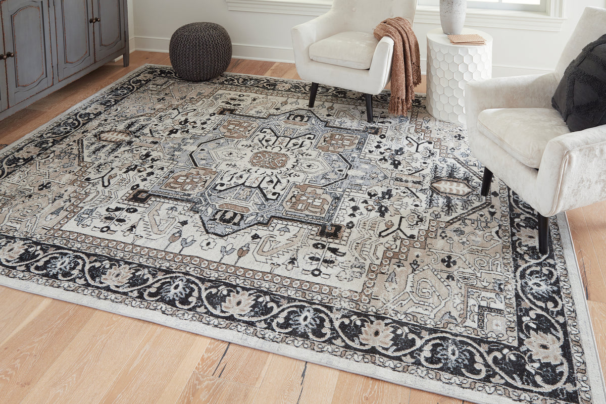 Fine Furniture & Decor - Ashley Furniture - Gregmoore Rug - 7'9" x 9'11" Washable Rug / Multi - R405821