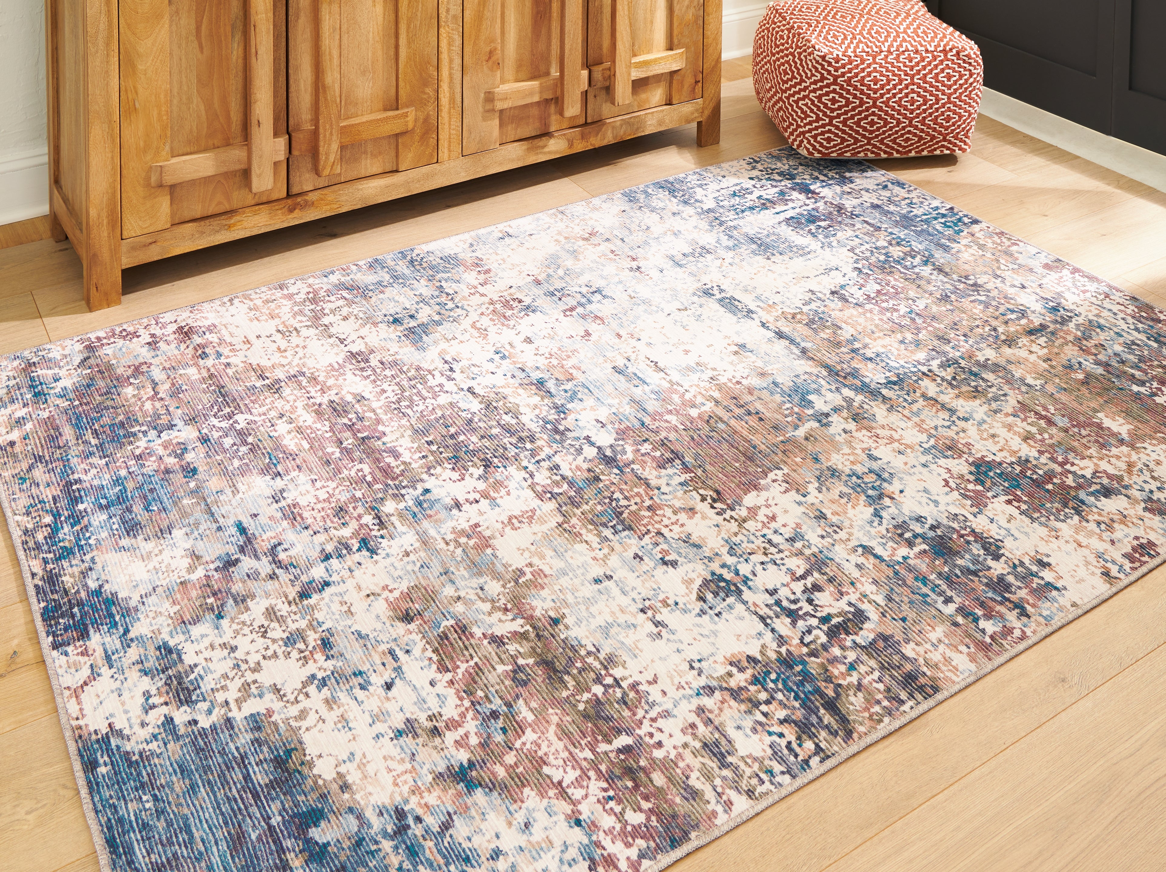 Fine Furniture & Decor - Ashley Furniture - Willbertal Rug - 8' x 10' Washable Rug / Multi - R406651