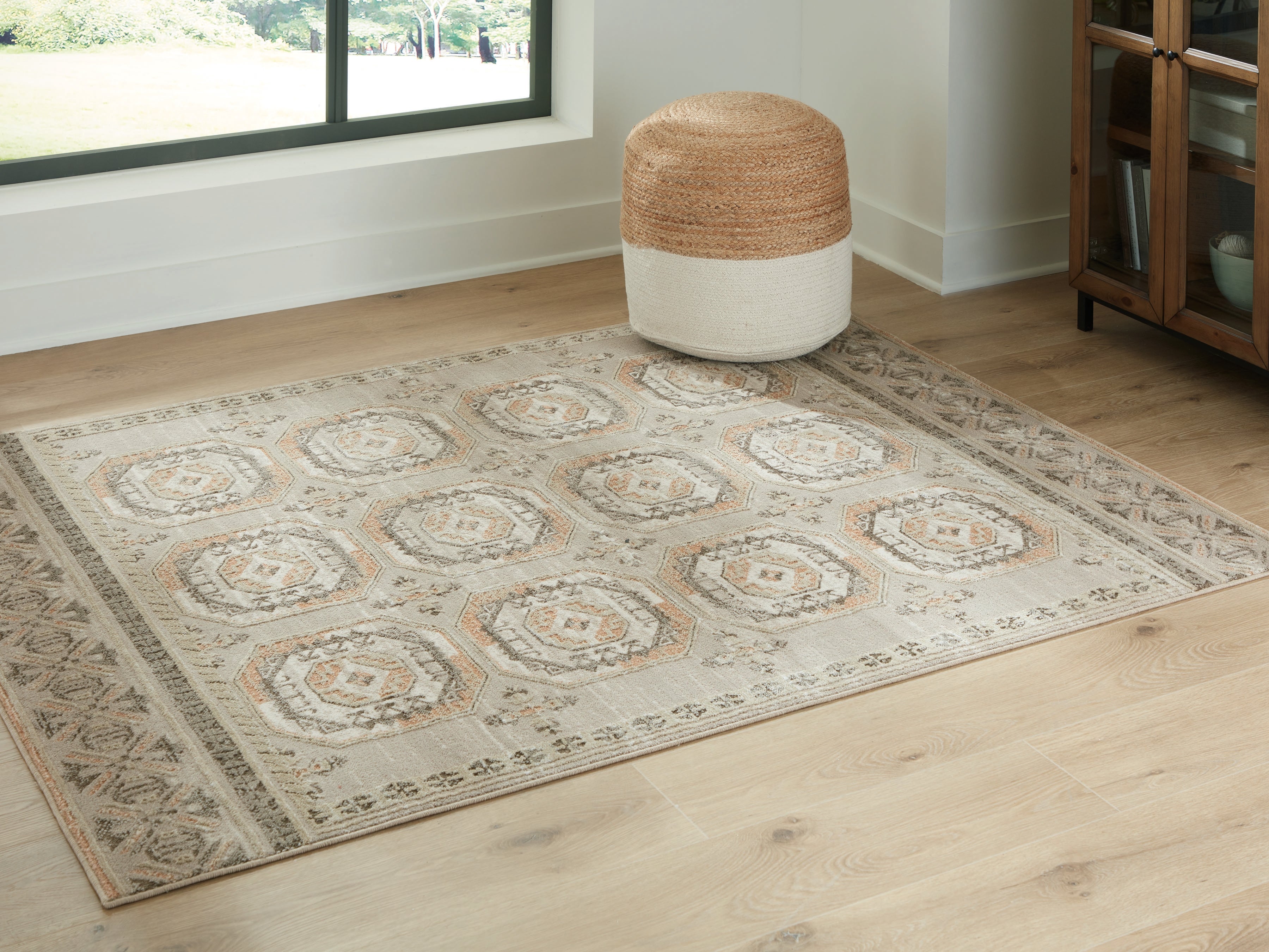 Fine Furniture & Decor - Ashley Furniture - Bachby Rug - 5'3" x 7' Area Rug / Multi - R407682