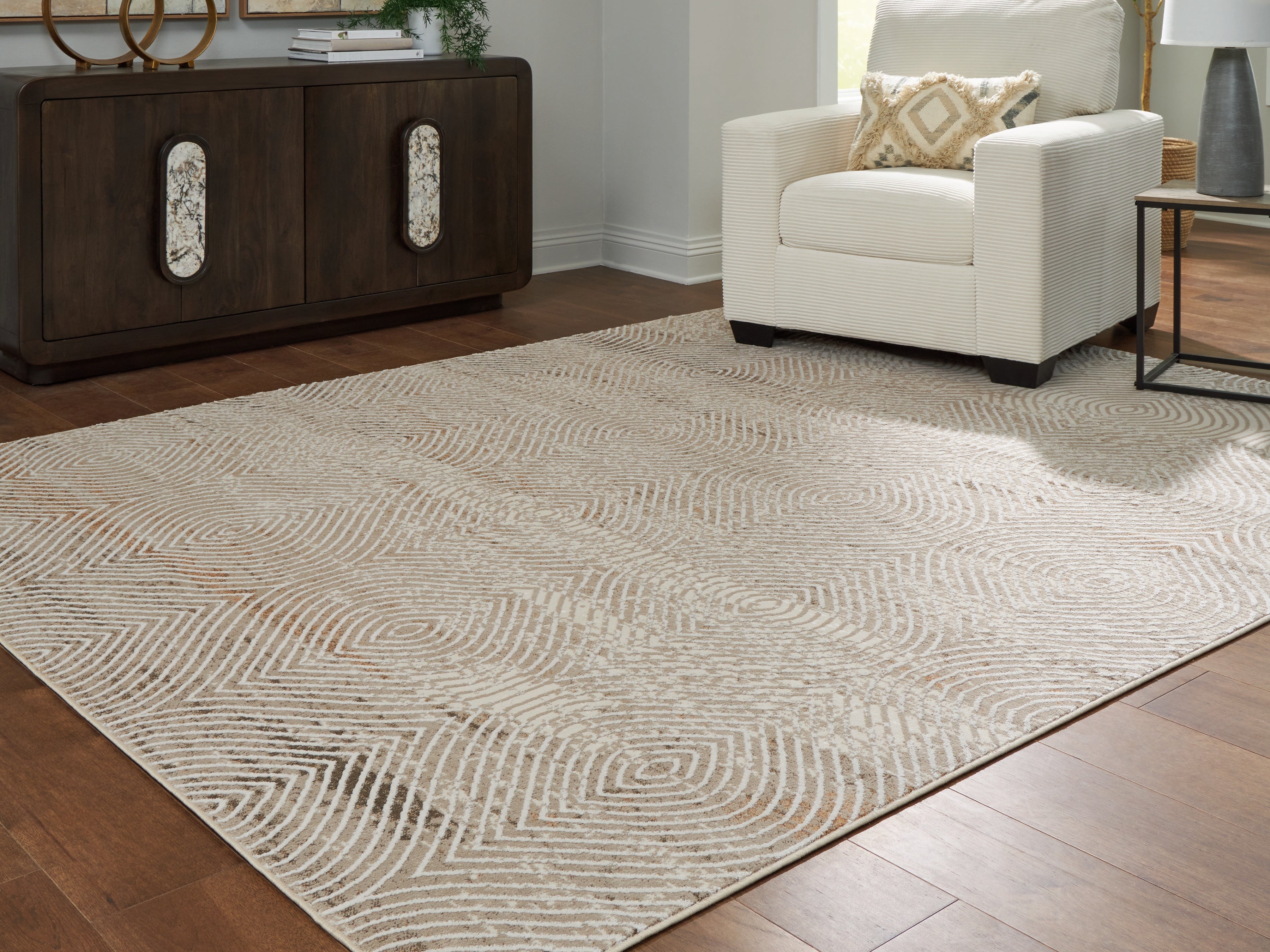 Fine Furniture & Decor - Ashley Furniture - Bachus Rug - 7'10" x 10' Area Rug / Multi - R407751