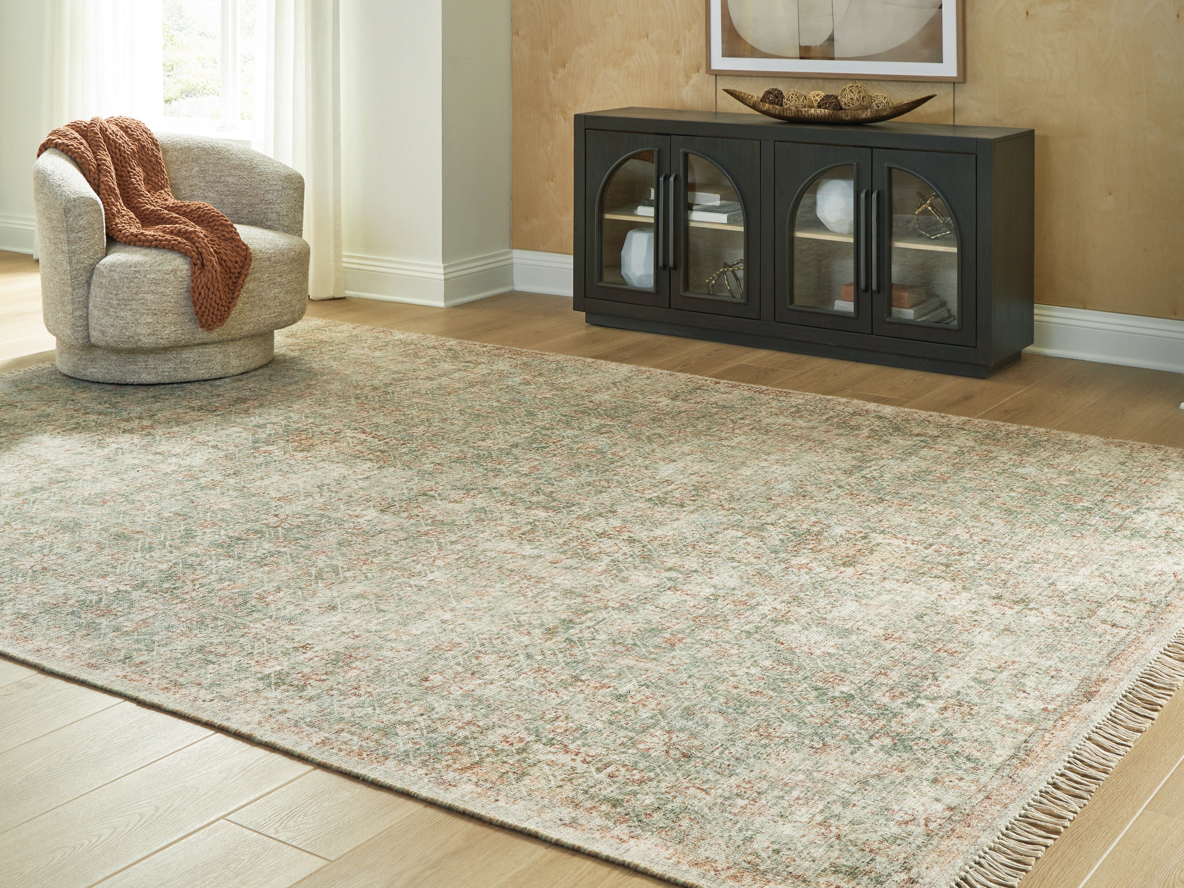 Fine Furniture & Decor - Ashley Furniture - Rossbury Rug - Extra Large Rug / Multi - R407960