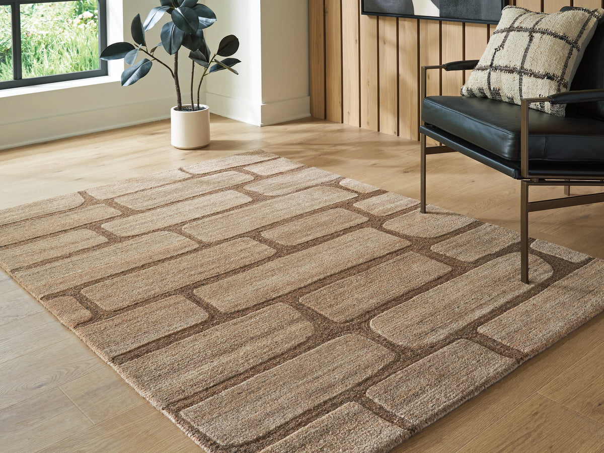Fine Furniture & Decor - Ashley Furniture - Orest Rug - Medium Rug - R407982
