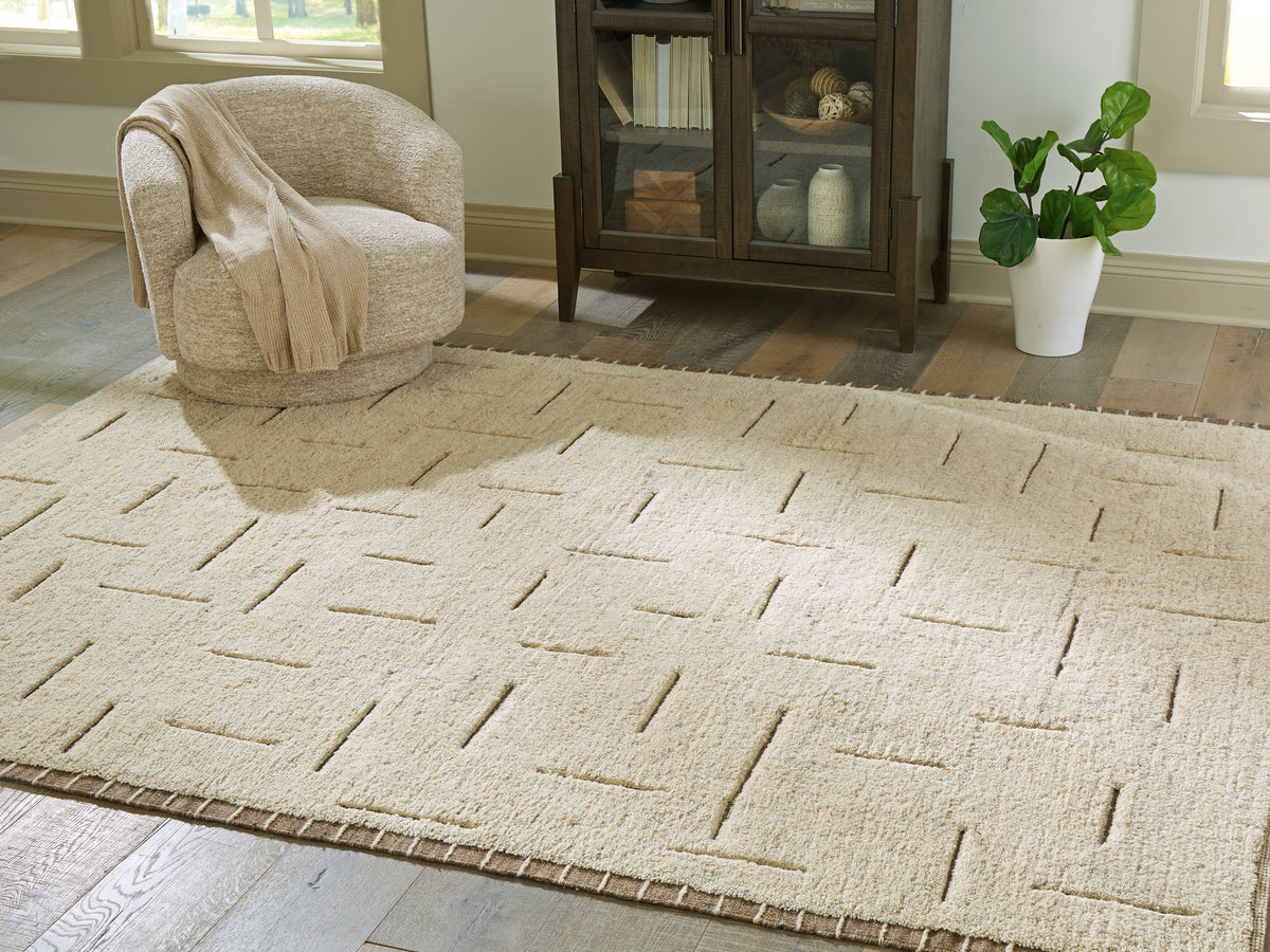 Fine Furniture & Decor - Ashley Furniture - Clayman Rug - Large Rug - R408341