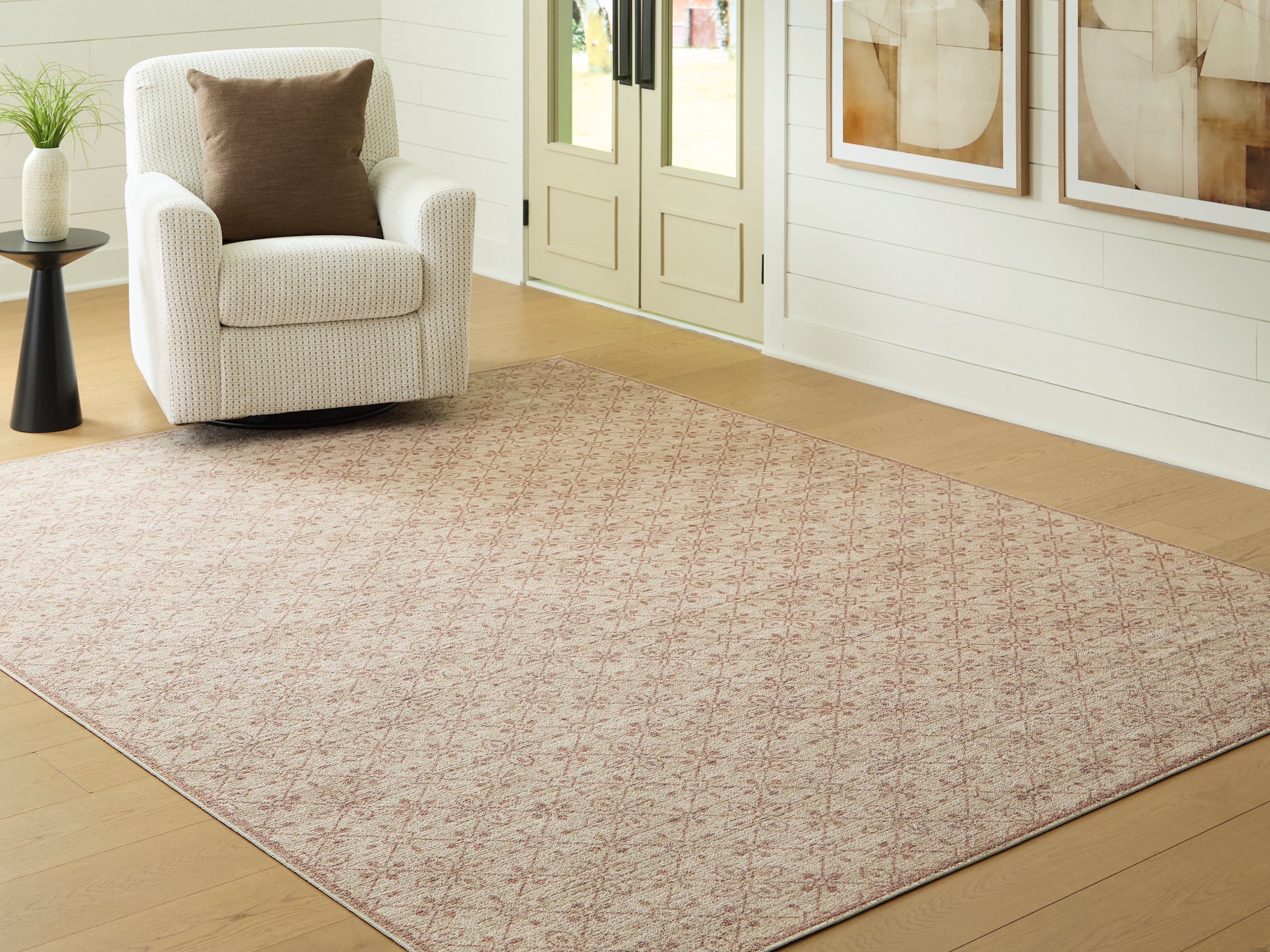 Fine Furniture & Decor - Ashley Furniture - Lyamford Rug - Large Rug / Beige/Gray/Brown - R408501