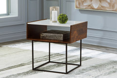 Fine Furniture & Decor - Ashley Furniture - Rusitori End Table - Rectangular End Table / Multi - T169-3