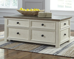 Fine Furniture & Decor - Ashley Furniture - Bolanburg Coffee Table with Lift Top - Lift Top Cocktail Table / Two-tone - T637-20