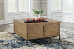 Fine Furniture & Decor - Ashley Furniture - Torlanta Lift-Top Coffee Table - Lift Top Cocktail Table / Brown - T686-9