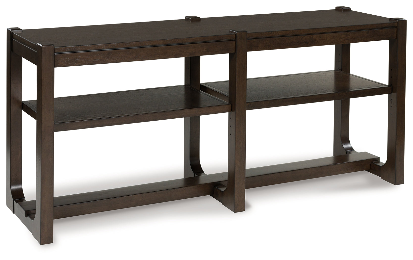 Fine Furniture & Decor - Ashley Furniture - Breckington Sofa Table - Sofa Table / Dark Brown - T856-4