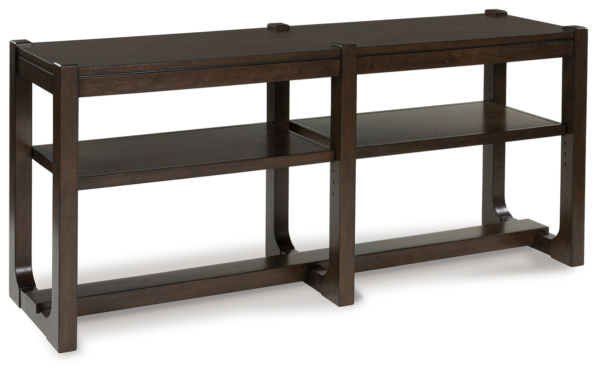 Fine Furniture & Decor - Ashley Furniture - Breckington Sofa Table - Sofa Table / Dark Brown - T856-4