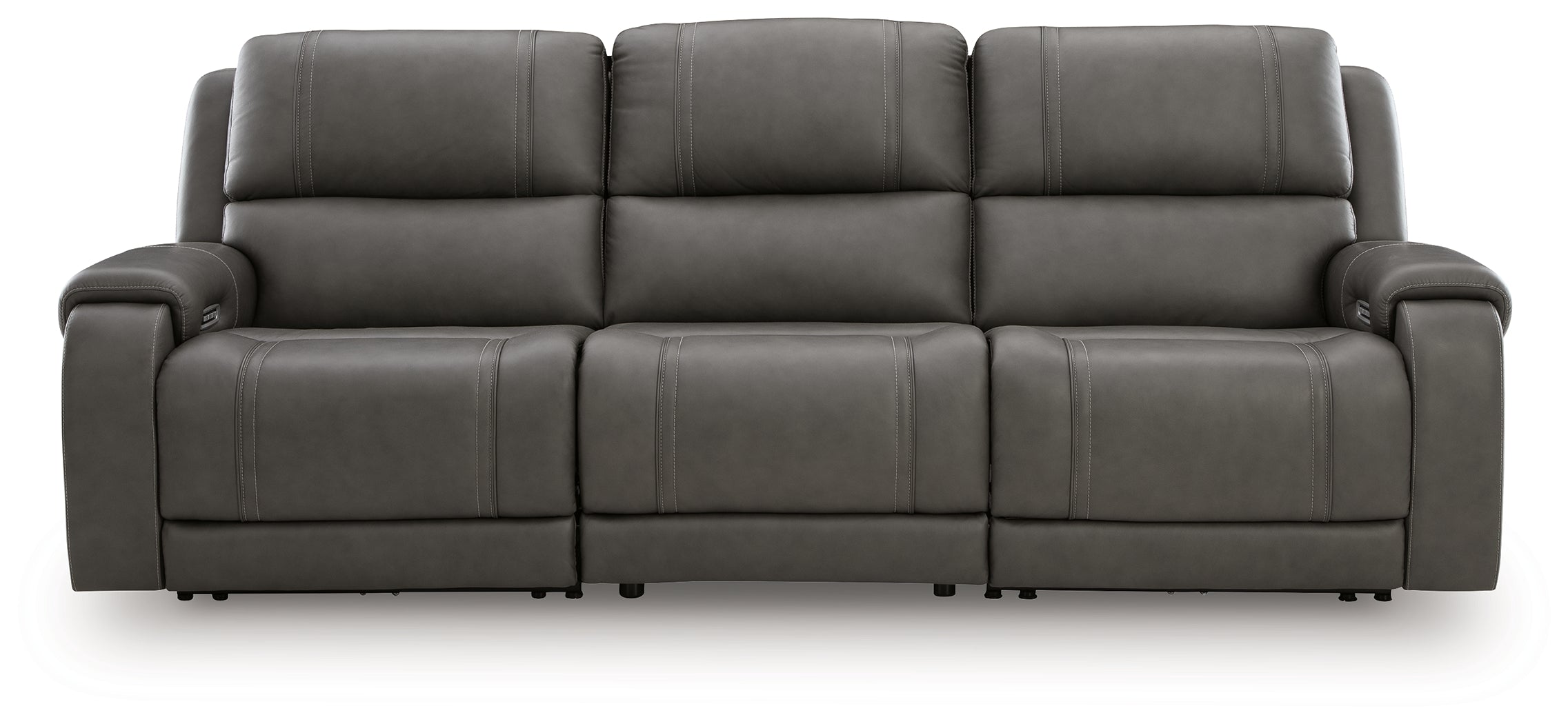 Fine Furniture & Decor - Ashley Furniture - 5Z - Pittson Sectional - 3-Piece Power Sectional Reclining Sofa / Anchor - PCU12600S3