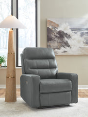 Fine Furniture & Decor - Ashley Furniture - Pennacle Pier Living Room - PWR Recliner/ADJ Headrest - PCU1350113