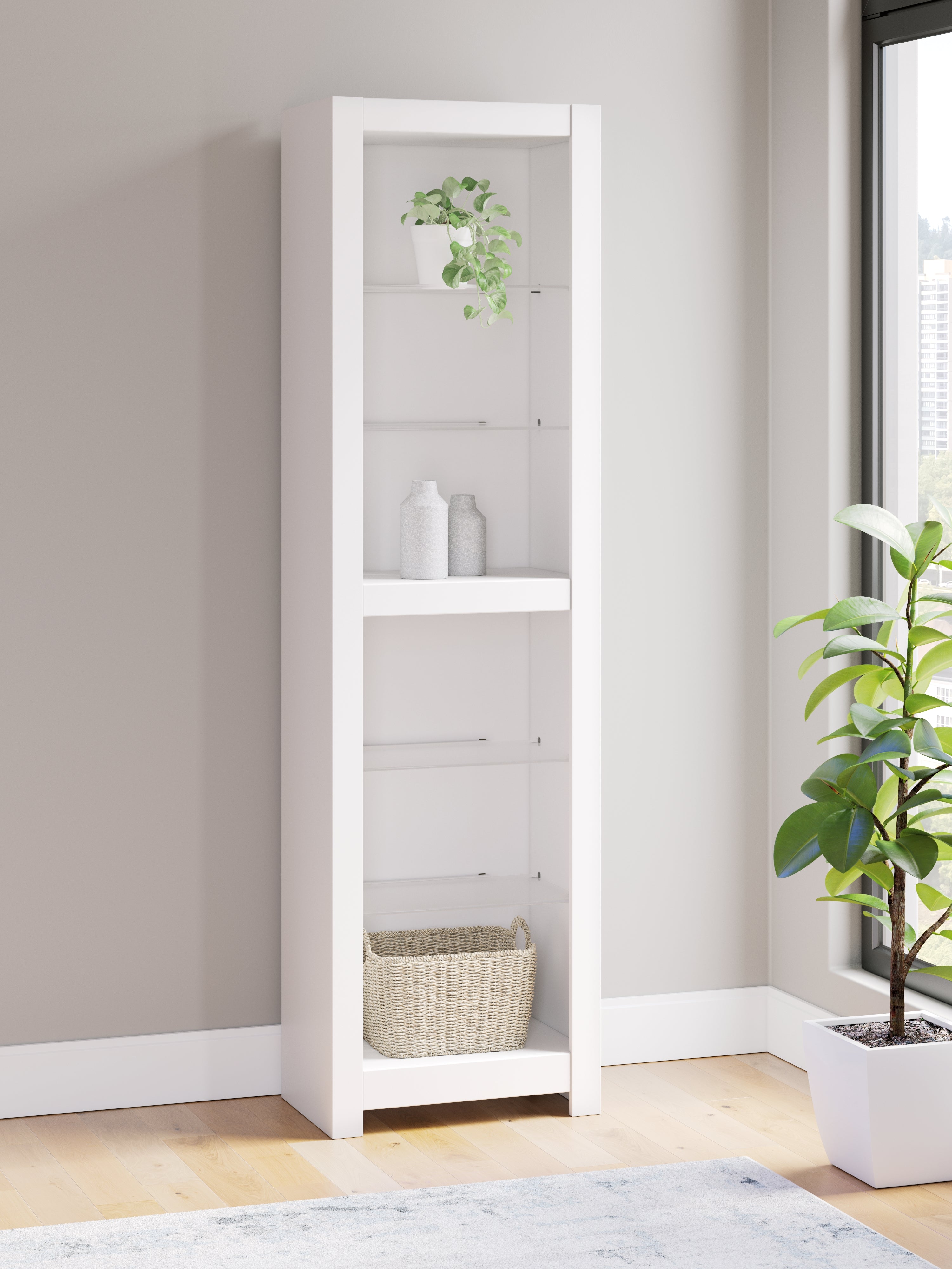 Fine Furniture & Decor - Ashley Furniture - Brollevi Entertainment Center - Pier / White - W2722-24