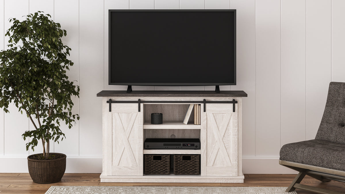 Fine Furniture & Decor - Ashley Furniture - Dorrinson 54" TV Stand - 54" / Two-tone - W287-48