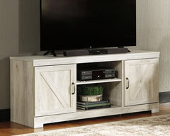 Fine Furniture & Decor - Ashley Furniture - Bellaby TV Stand - 63" / Whitewash - W331-68
